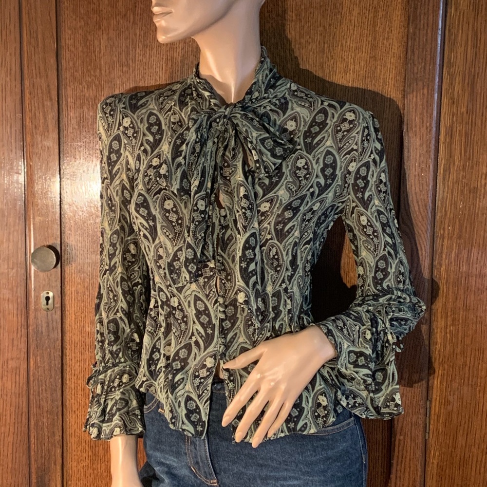 Banana Republic Paisley Blouse